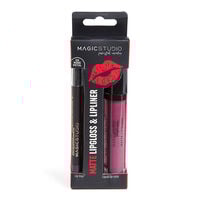 Matte Lipgloss & Lipliner  2ud.-196117 Matte Lipgloss & Lipliner  2ud.-196117 0